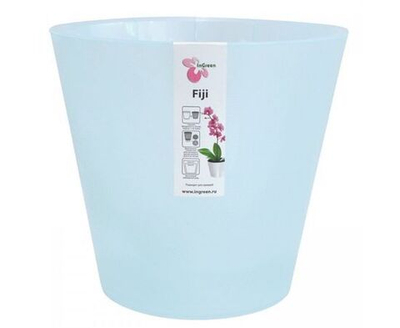 Горшок для цветов InGreen Фиджи Orchid для орхидей пластик белый перламутр d160мм объем 1.6л