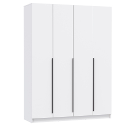 Шкаф для одежды 4-х створчатый Брандо 67.16, Белый