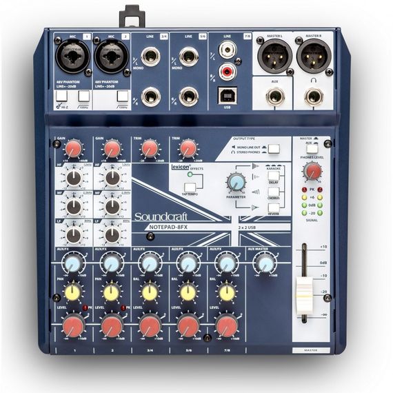 Soundcraft Notepad-8FX