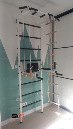 Монтаж шведской стенки Sv Sport в бетонные, кирпичные стены