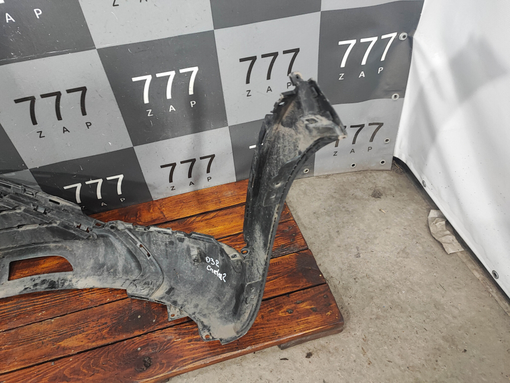 Юбка переднего бампера Hyundai Creta 2 (SU2) 21-нв Б/У Оригинал 86512BW000