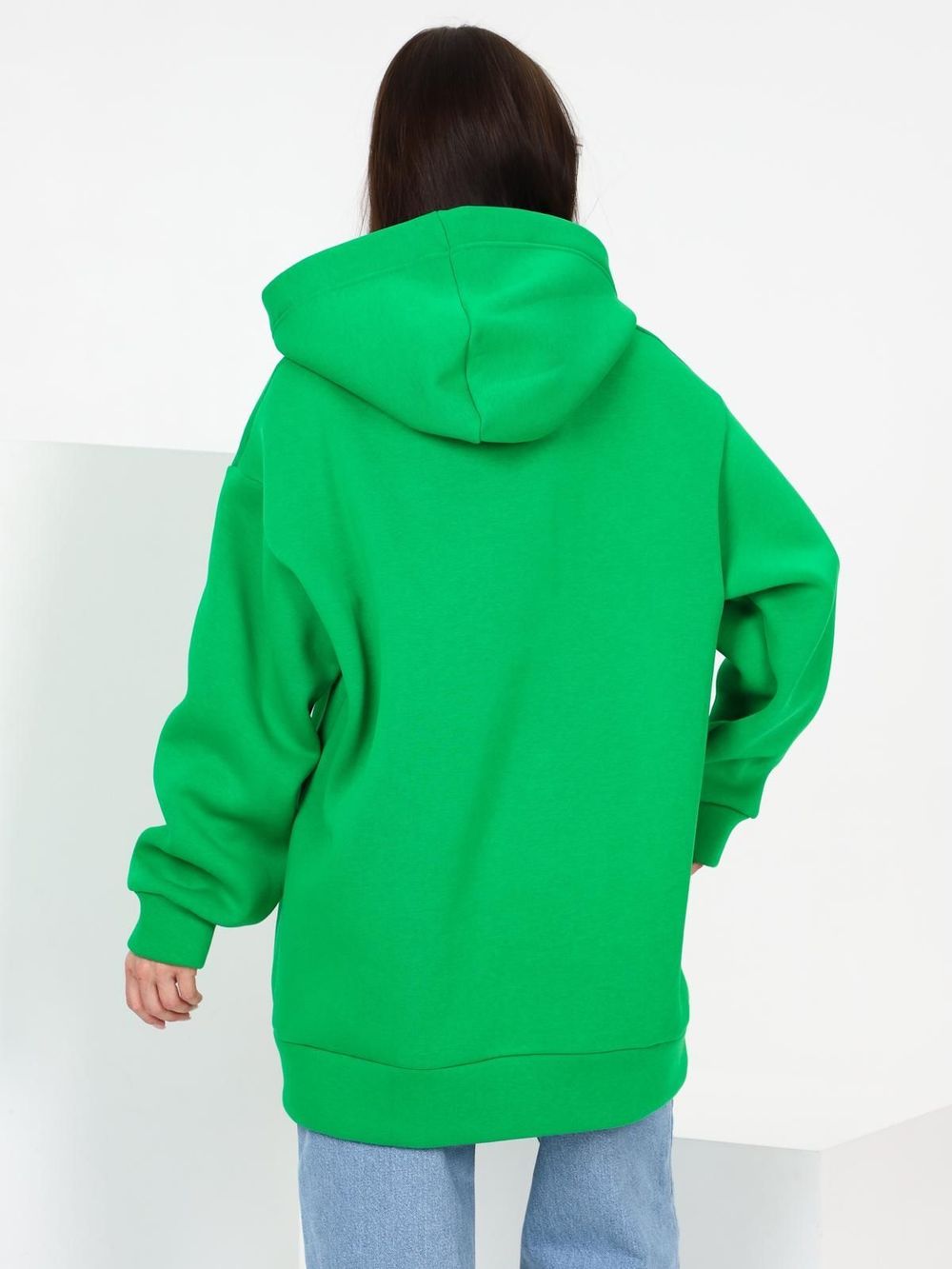 Твин - худи утепленная зеленый Iv-capriz