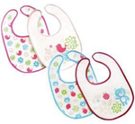 Набор х/б слюнявчиков, на липучке,4+ (Пома)