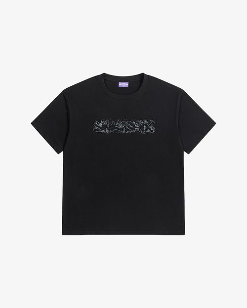 Футболка Ymkashix Sprayed logo черная