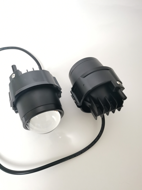 НЕТ - № 4 - J54 (2.5) Б. Дальний / ПТФ J54-4 BI-LED, 2.5, (2 режима, ближний, дальний, белый свет), для Nissan, светодиодные противотуманные фары (2 шт. / комплект) !