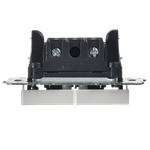 BRITE Выключатель 2-клавишный с индикацией 10А ВС10-2-1-БрБ белый IEK