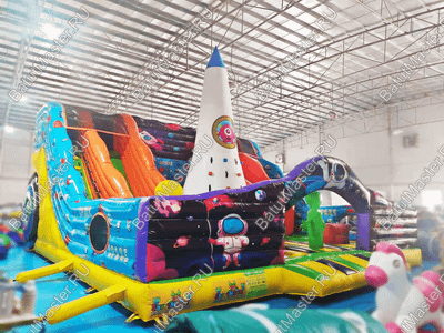 Батут "Космический", размер 10-9-7 м