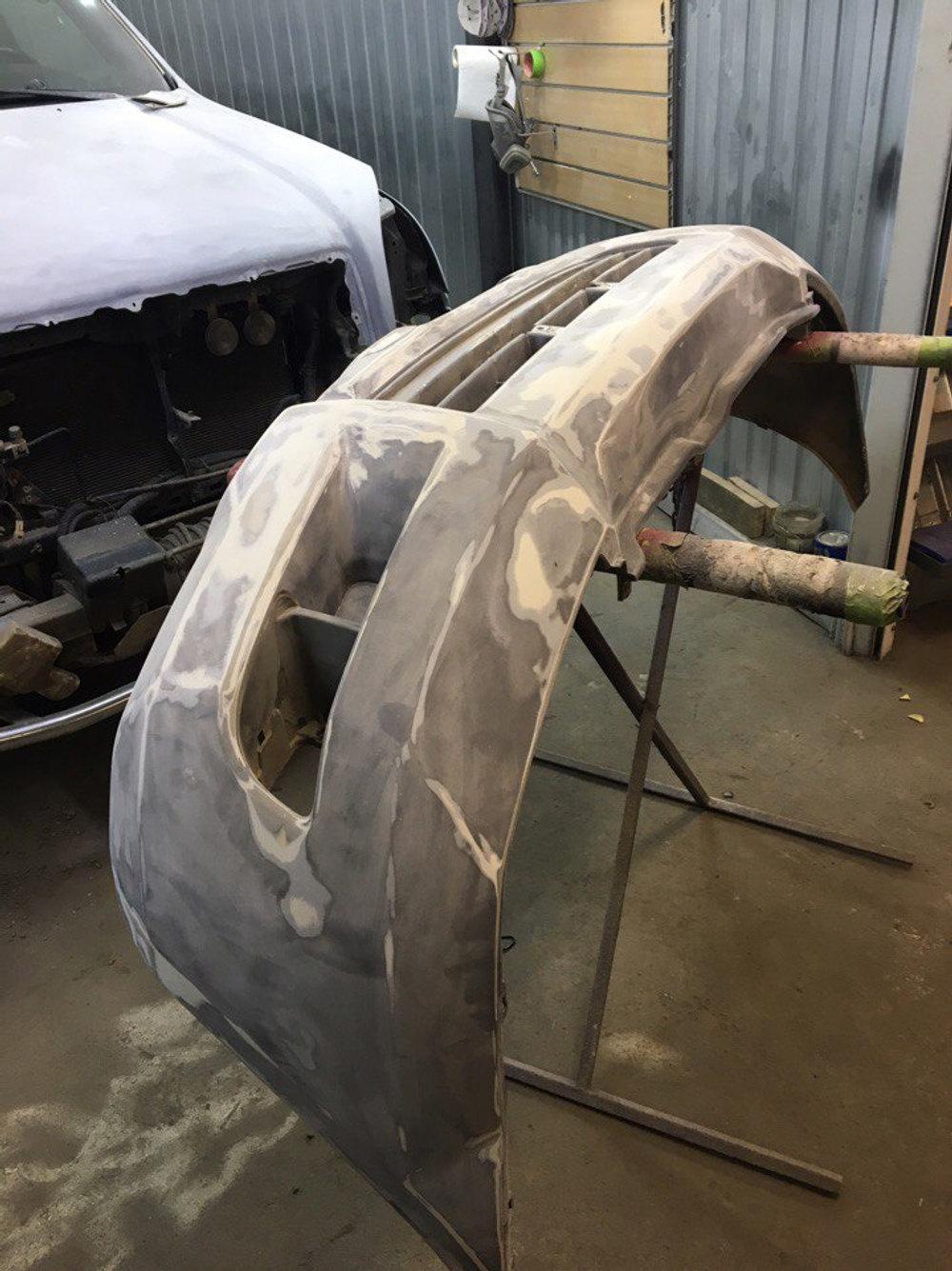 Покраска Раптором Toyota Prado 150