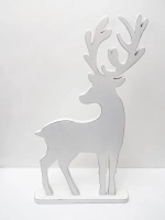 Новогодний декор. Комплект из трех оленей 73см, 66см, 53см