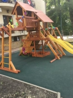 Деревянный игровой комплекс Савушка Lux - 11