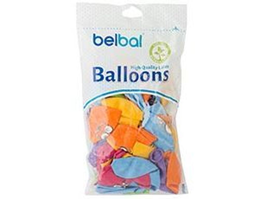 Шар (14"/36 см) Забавные монстрики 2цв 50 шт.