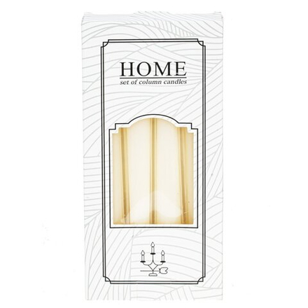 GAEM Набор из 4-х свечей, D 2 см, L10 W2,5 H21,5 см