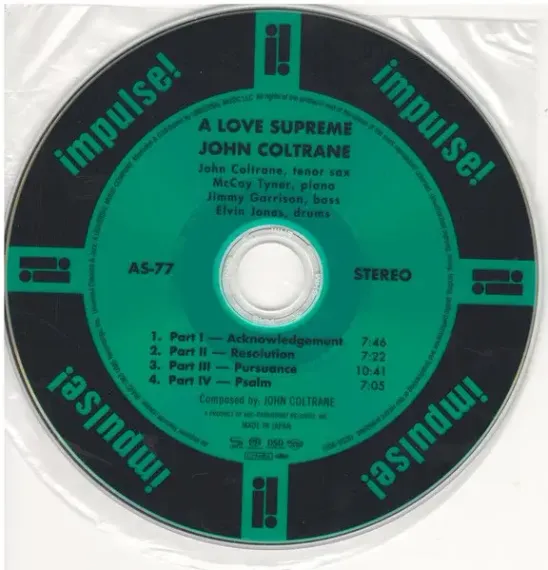 John Coltrane – A Love Supreme - SACD