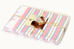 Элитный плед детский Lux 10060 розовый от Luxberry упаковка