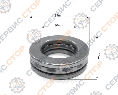 Подшипник упорный 51104 — КПП