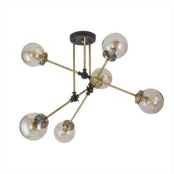 Citilux Планета CL105165 Люстра на штанге поворотная Бронза