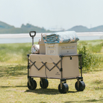 Тележка туристическая Naturehike Light 88х46х93 см, 100 л, коричневая