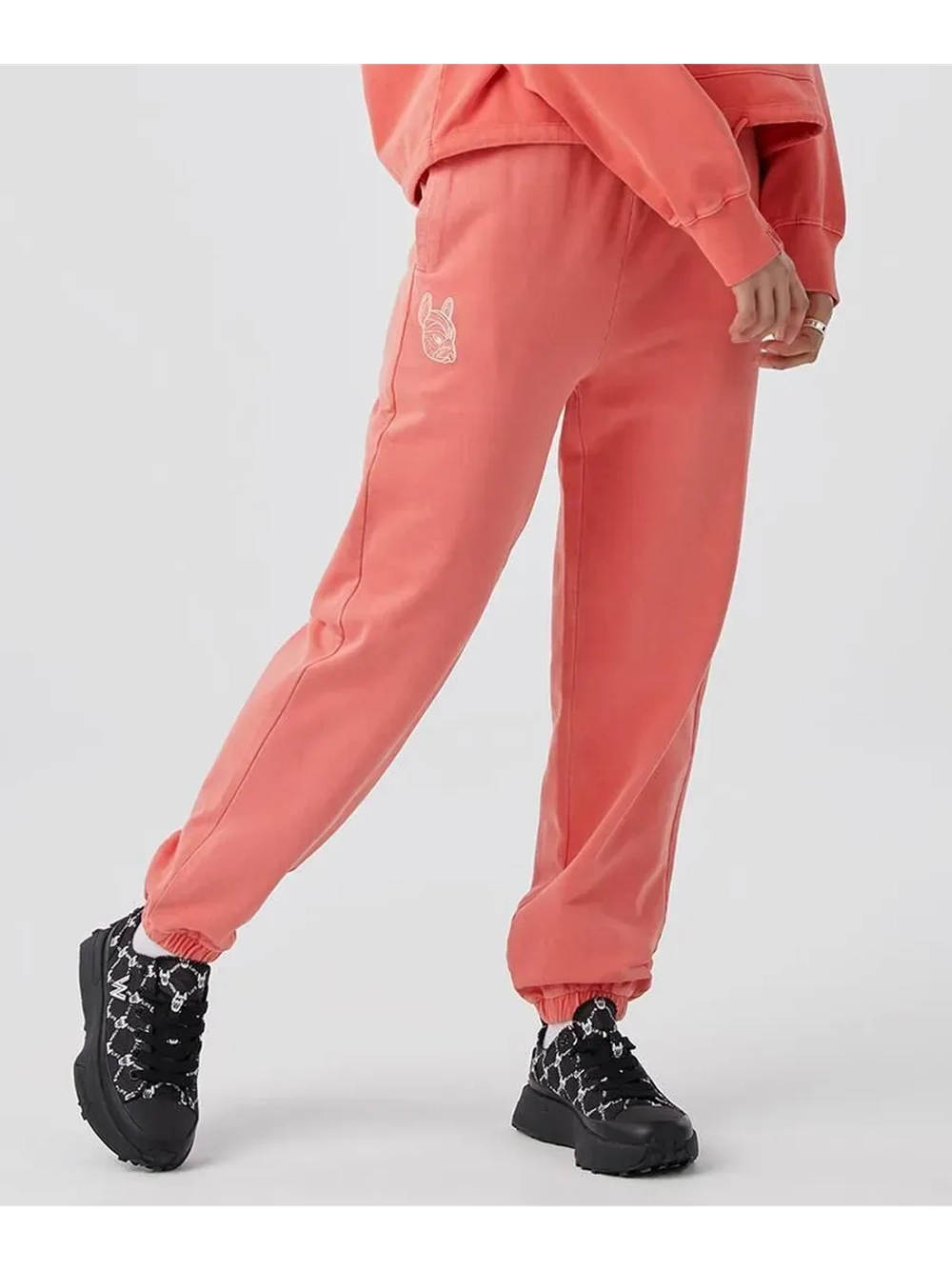 Брюки-джоггеры с принтом salt washing и эмблемой ladok