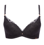 Черный супер пуш-ап бюстгальтер Sublime (Размер: 80D) (Цвет: черный)