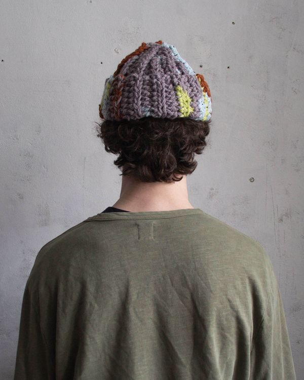 Шапка вязаная Fuzzz Knit Beanie Earth - фото 3