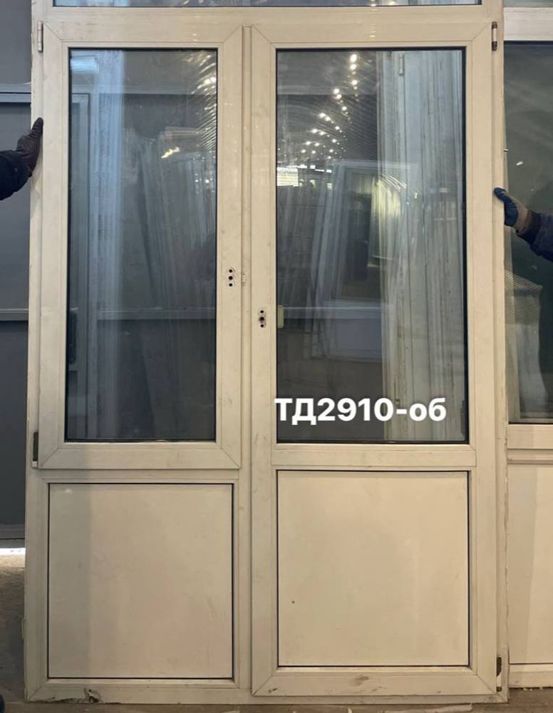 Дверь Пластиковая Б/У 215(в) х 149(ш) (Балконный Блок)