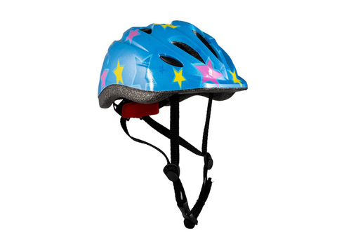 Шлем Детский MAXISCOO, размер S, Голубой с рисунком