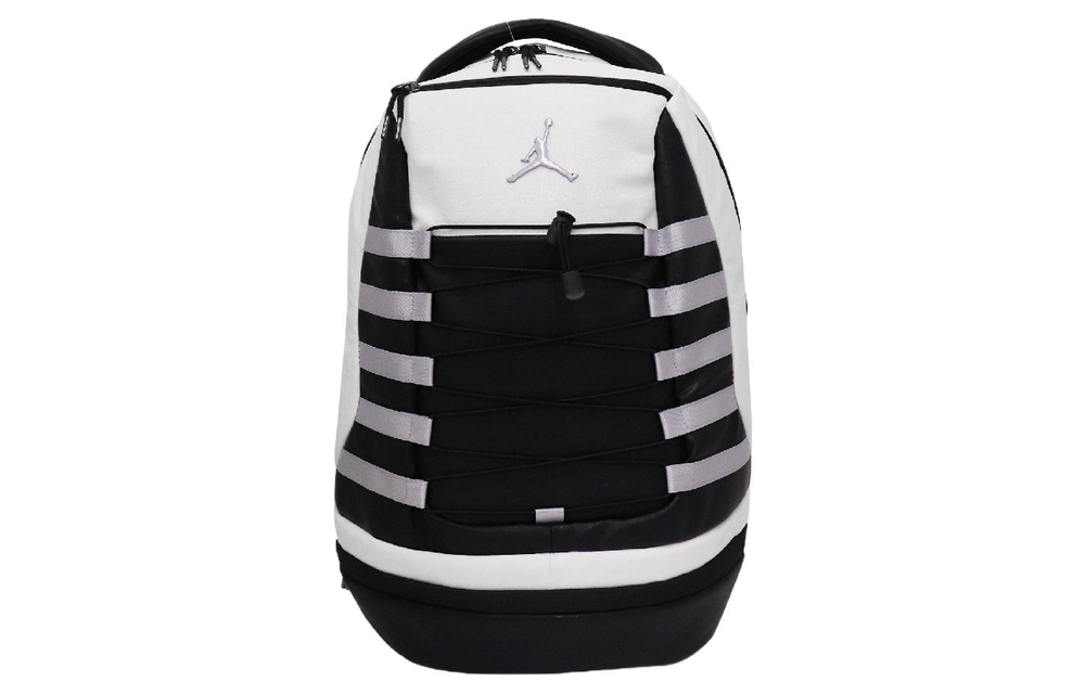 Jordan Polyester Laptop Bag Backpack Large Unisex Black White