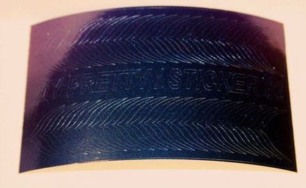 Наклейка металлизированная # 3 (хамелеон)