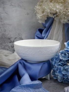 Салатник 700 мл, d 15,3 см h 6,6 см, фарфор, Primavera