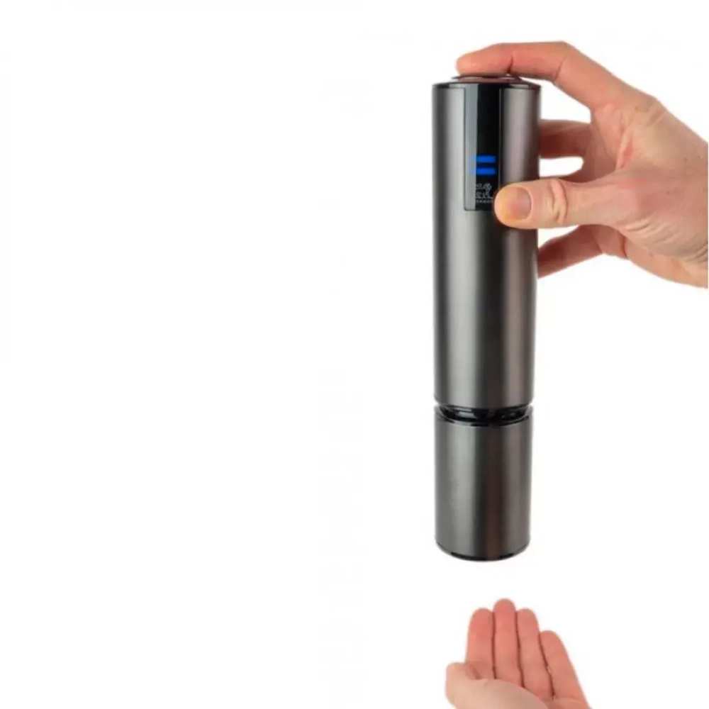 Штопор электрический и обрезатель фольги Peugeot Elis Touch темно-серый в подарочной упаковке