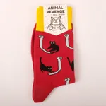 Носки Кошки За Бумажной Работой