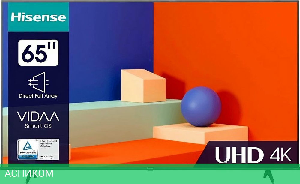 Телевизор Hisense 65A6K