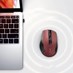 Мышь оптическая беcпроводная MU006, 2.4 GHz, Red UGREEN 15065