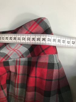 Юбка в модную клетку, визуально на 44/46 размер