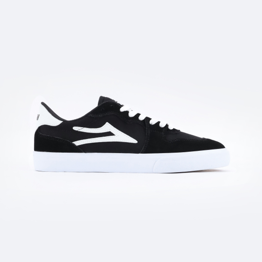 Lakai York (Black/White Suede)