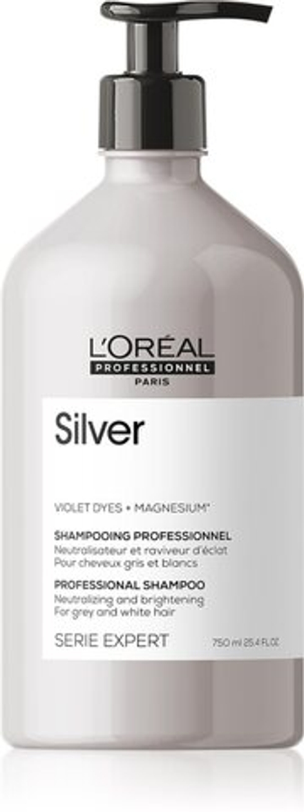 L’Oreal Professionnel Serie Expert Silver - серебряный шампунь для седых волос /   750  ml  / GTIN 3474636975730