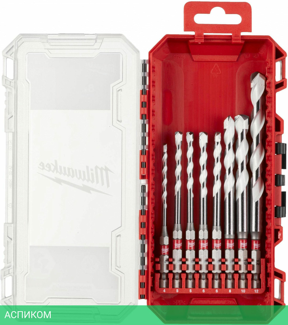 Набор сверл Milwaukee 4932493871 8шт