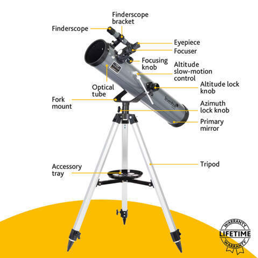 Телескоп Levenhuk Blitz 76 BASE