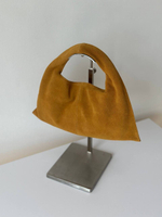 89-8791-1 YELLOW Сумка жен. нат. замша 33*18