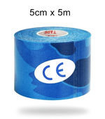 Кинезио тейп  5cм *5м  синий