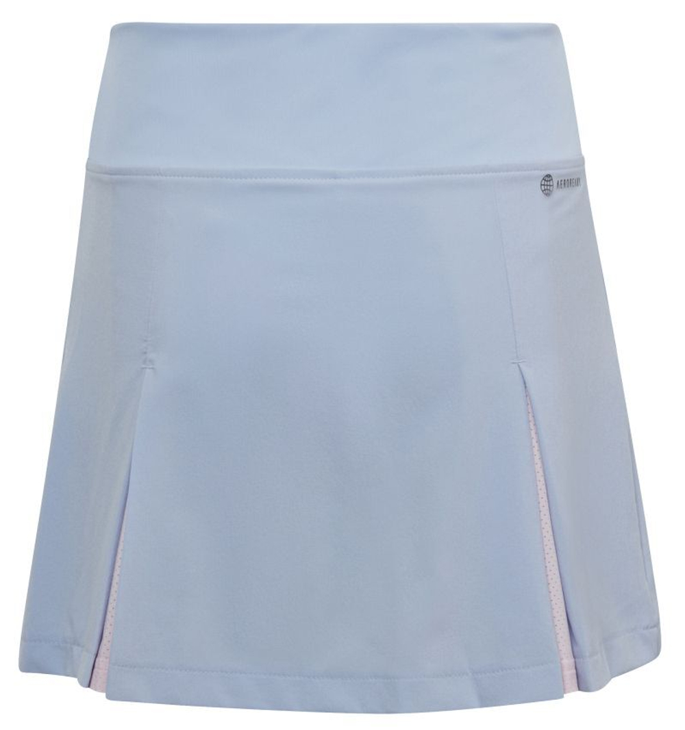 Юбка для девочки теннисная Adidas Club Tennis Pleated Skirt - blue dawn