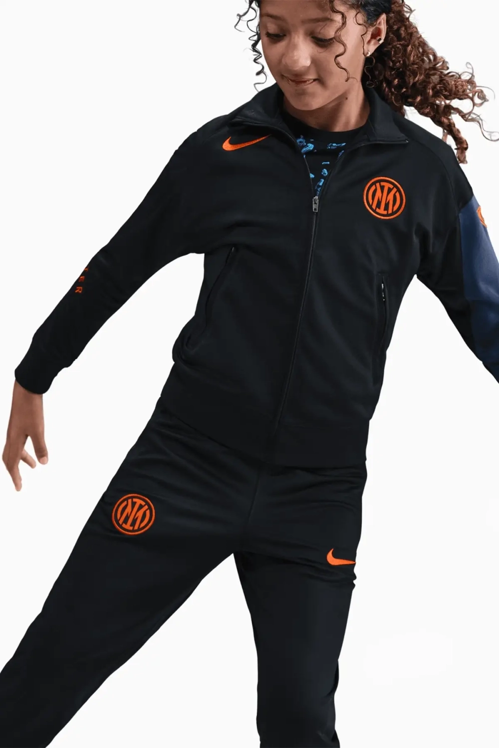 Спортивный костюм Nike Inter Milan 25/26 Strike Junior - черный