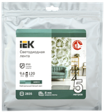 Лента светодиодная 5м LSR-2835NW120-9,6-IP20-12В IEK