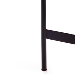 Столик кофейный Secret De Maison FENDY ( mod. 11980 ) алюминиевый сплав/мрамор, 38*38*53 см, античная медь