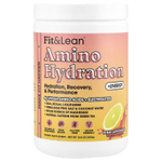 Fit & Lean, Amino Hydration + Energy, розовый лимонад, 363 г (12,8 унции)