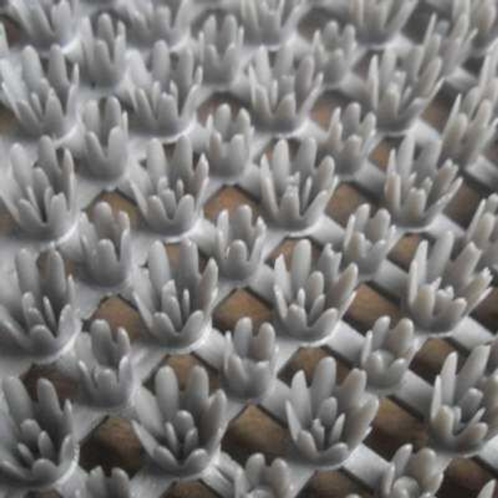 Щетинистое покрытие "Травка" 0,94 см серая, рулон 12м