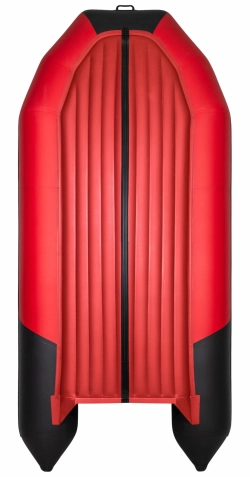 Лодка Таймень NX 4000 НДНД PRO, 4000*1800*495 мм., цвет красный - черный