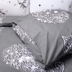 КПБ "Nocturn" Ткань: Импортная бязь (100% хлопок), плотность 130-135 г/м2.