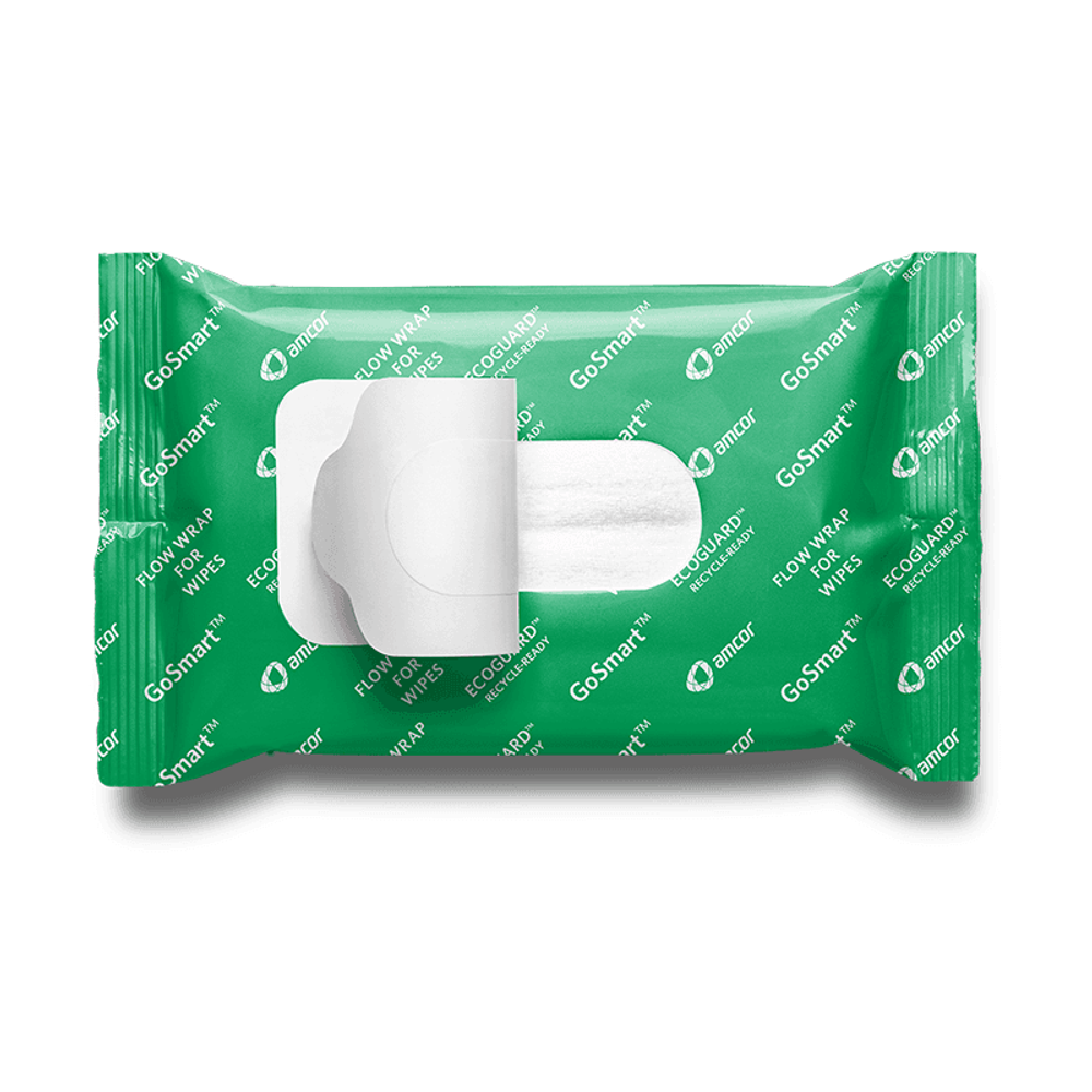 Flow Wrap для салфеток Amcor