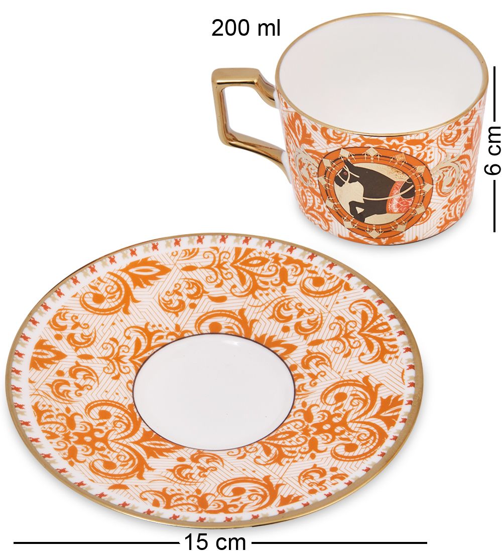 Pavone AS-103 Чайная пара «Лошадь»